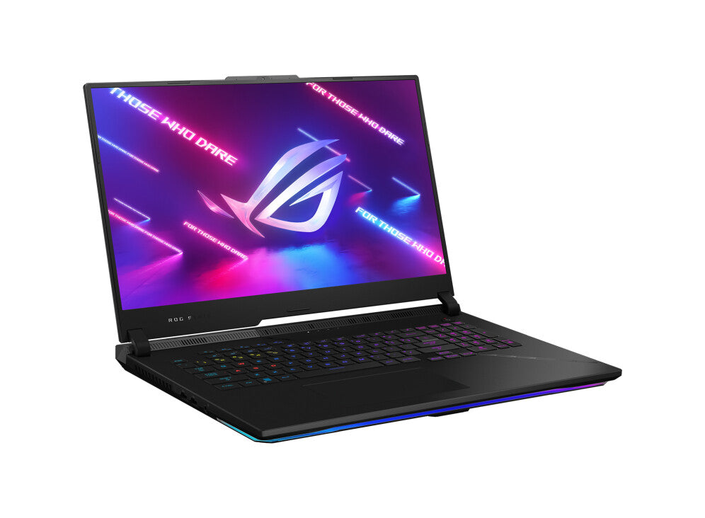 ASUS ROG Strix SCAR 17 Laptop - 43.9 cm (17.3&quot;) - AMD Ryzen™ 9 7945HX3D - 32 GB DDR5-SDRAM - 2 TB SSD - NVIDIA GeForce RTX 4090 - Wi-Fi 6E - Windows 11 Home - Black