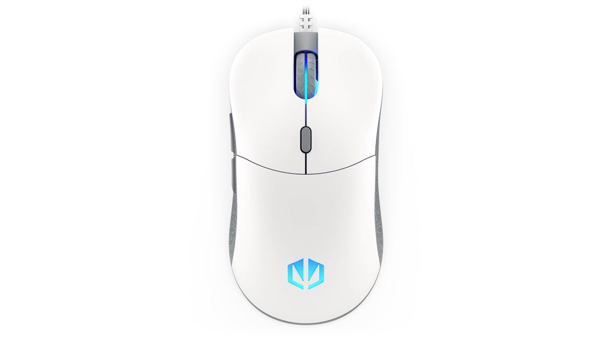 ENDORFY GEM - USB Type-C Wired Optical Mice in White - 8,000 DPI