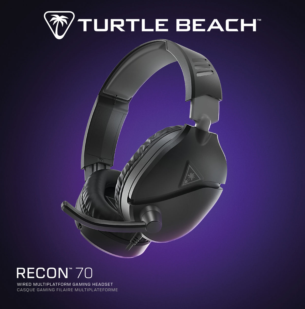 Turtle Beach Recon 70 - Wired Gaming Headset in Black