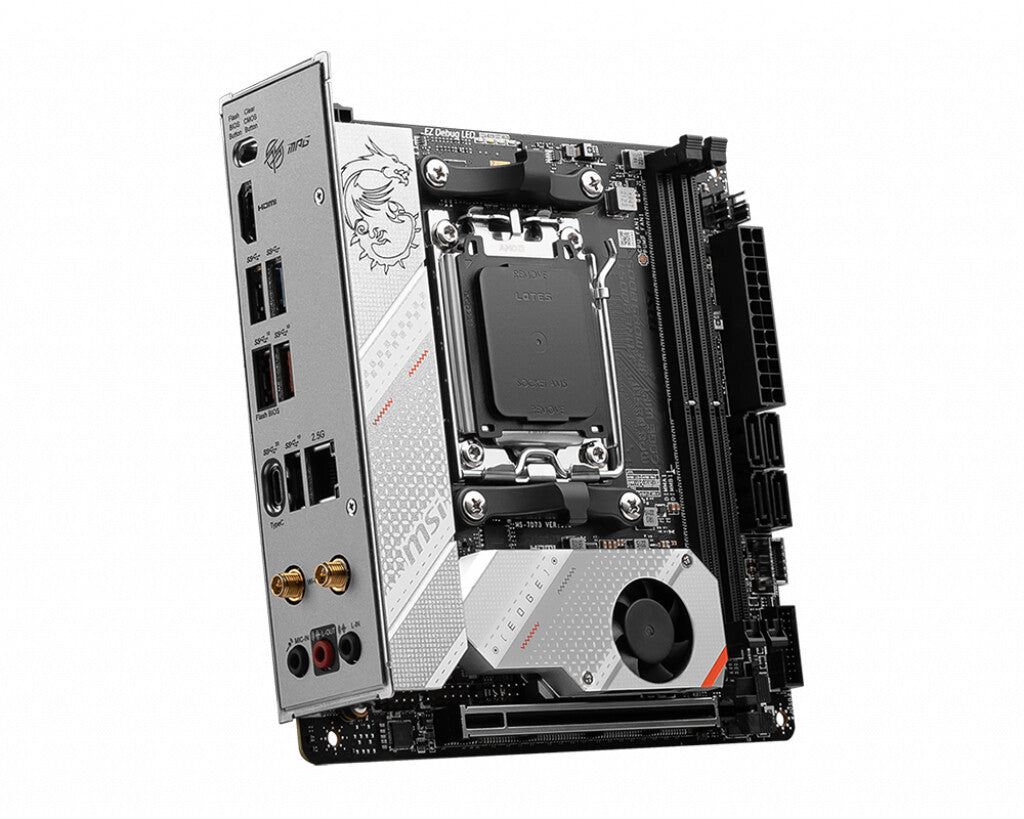 MSI MPG B650I EDGE WIFI mini ATX motherboard - AMD B650 Socket AM5