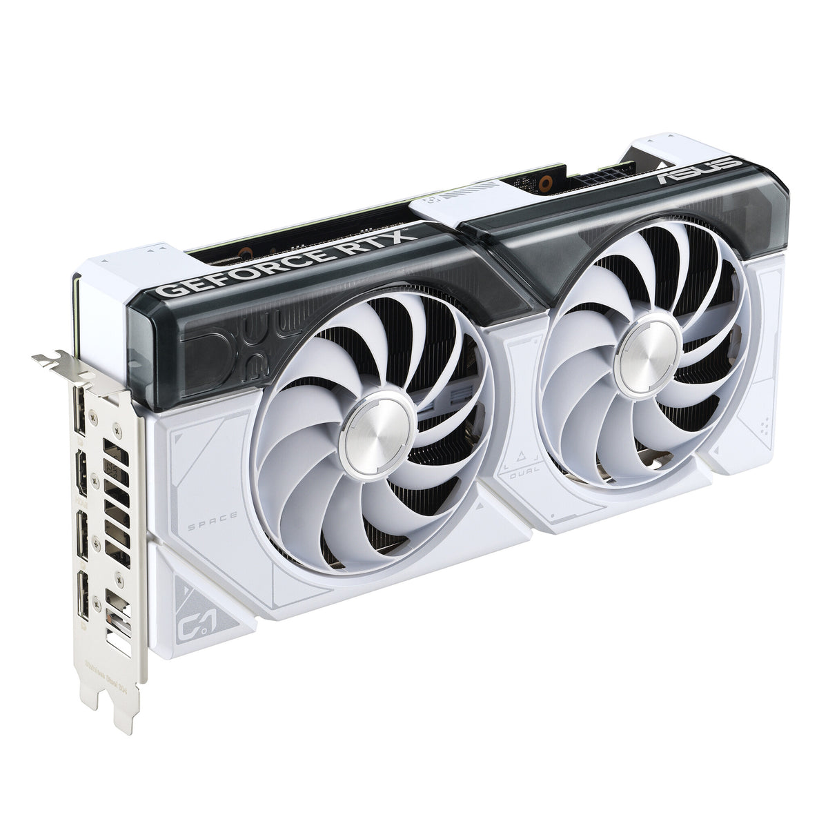 ASUS Dual OC White - NVIDIA 12 GB GDDR6X GeForce RTX 4070 graphics card