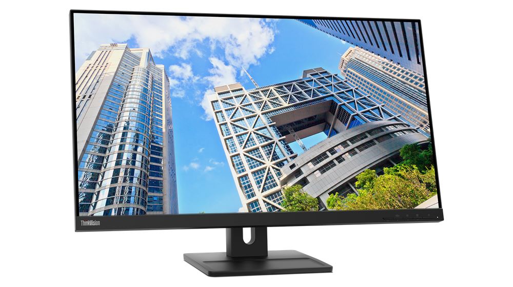 Lenovo ThinkVision E28u-20 71.1 cm (28&quot;) 3840 x 2160 pixels 4K Ultra HD Black Monitor