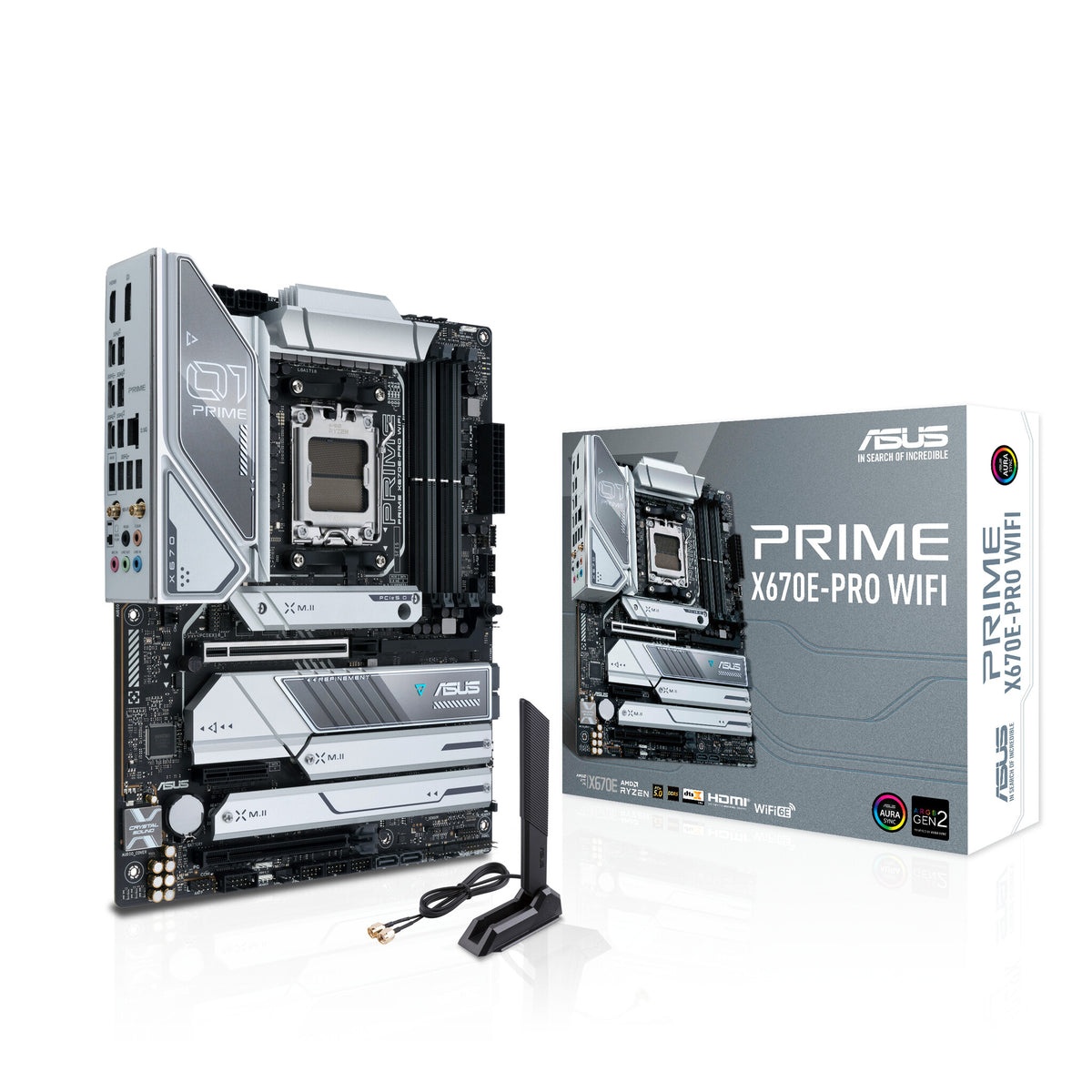 ASUS PRIME X670E-PRO WIFI ATX motherboard - AMD X670 Socket AM