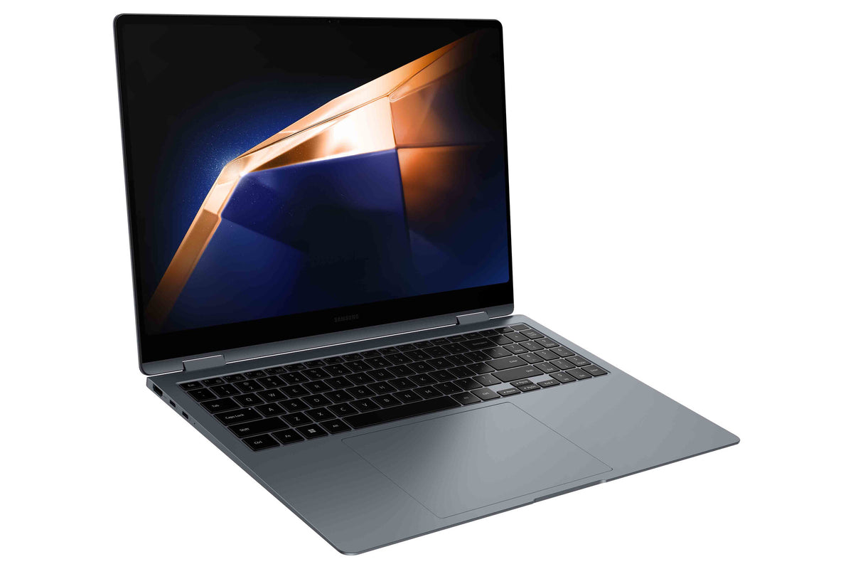 Samsung Galaxy Book4 Pro 360 Laptop - Touchscreen - 40.6 cm (16&quot;) - Intel Core Ultra 7 155H - 16 GB LPDDR5x-SDRAM - 512 GB SSD - Wi-Fi 6E - Windows 11 Pro - Grey