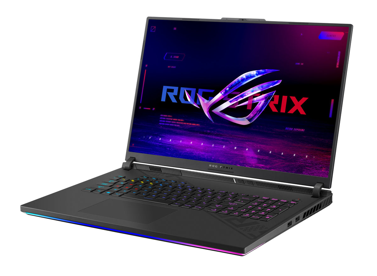 ASUS ROG Strix G18 Laptop - 45.7 cm (18&quot;) - Intel® Core™ i9-14900HX - 32 GB DDR5-SDRAM - 1 TB SSD - NVIDIA GeForce RTX 4070 - Wi-Fi 6E - Windows 11 Home - Black / Grey