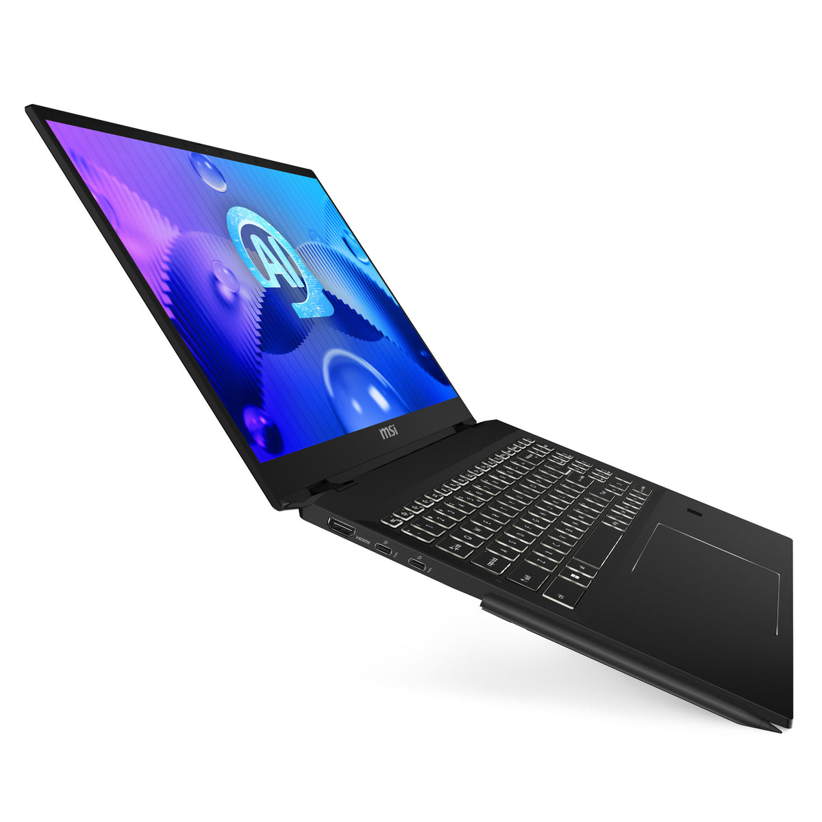 MSI Summit E16 AI Evo Hybrid (2-in-1) - 40.6 cm (16&quot;) - Touchscreen - Intel Core Ultra 7 155H - 32 GB LPDDR5-SDRAM - 1 TB SSD - Wi-Fi 7 - Windows 11 Pro - Black