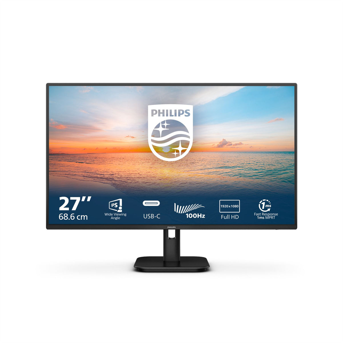 Philips 27E1N1300A/00 computer monitor 68.6 cm (27&quot;) 1920 x 1080 pixels Black