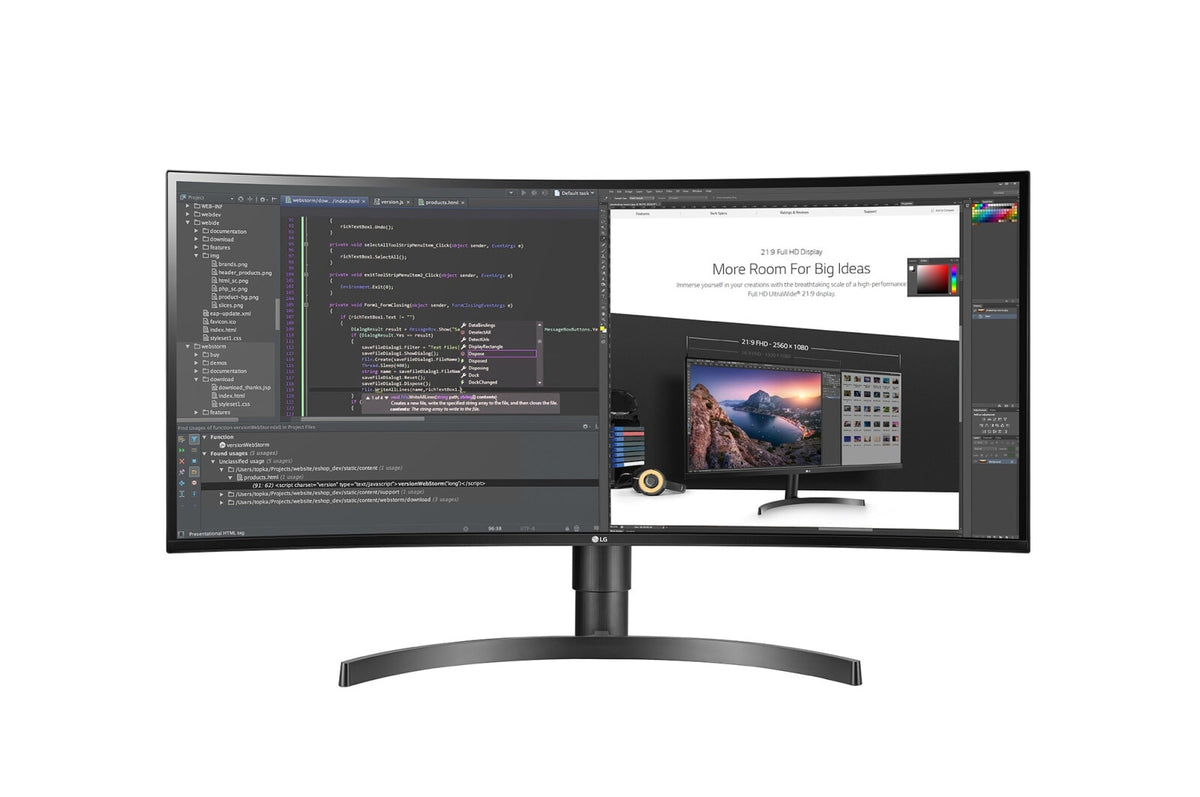 LG 34WL75C - 86.4 cm (34&quot;) - 3440 x 1440 pixels UltraWide QHD LED Monitor