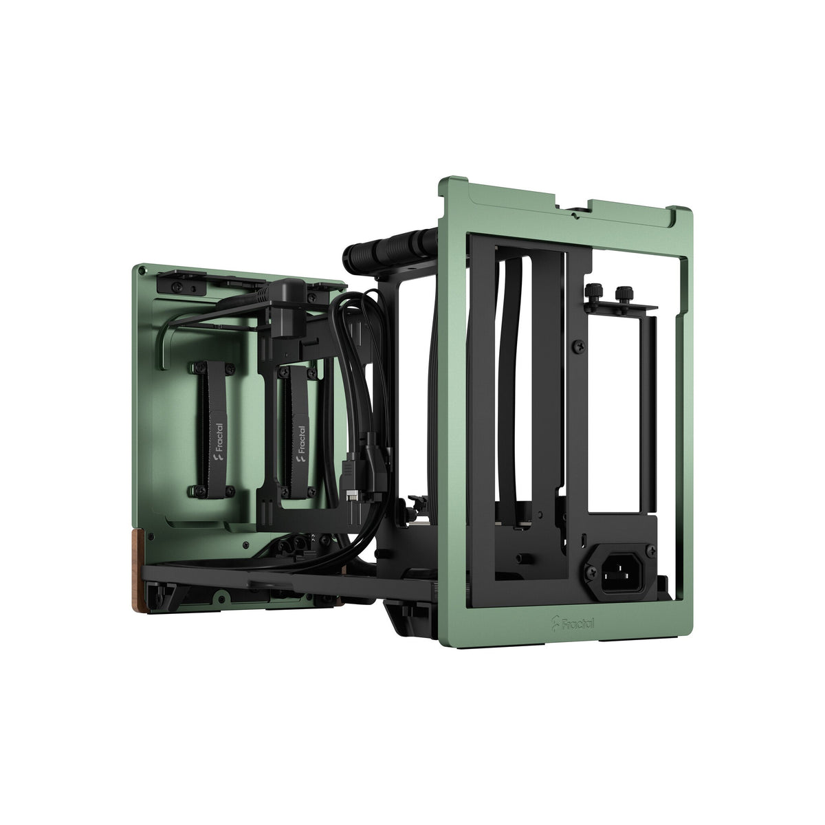 Fractal Design Terra - Mini ITX Desktop Case in Green