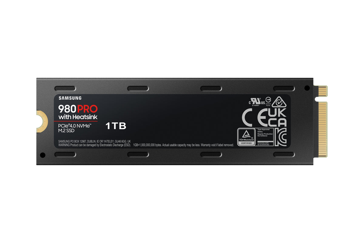 Samsung 980 Pro - PCI Express 4.0 V-NAND MLC NVMe M.2 SSD - 1 TB