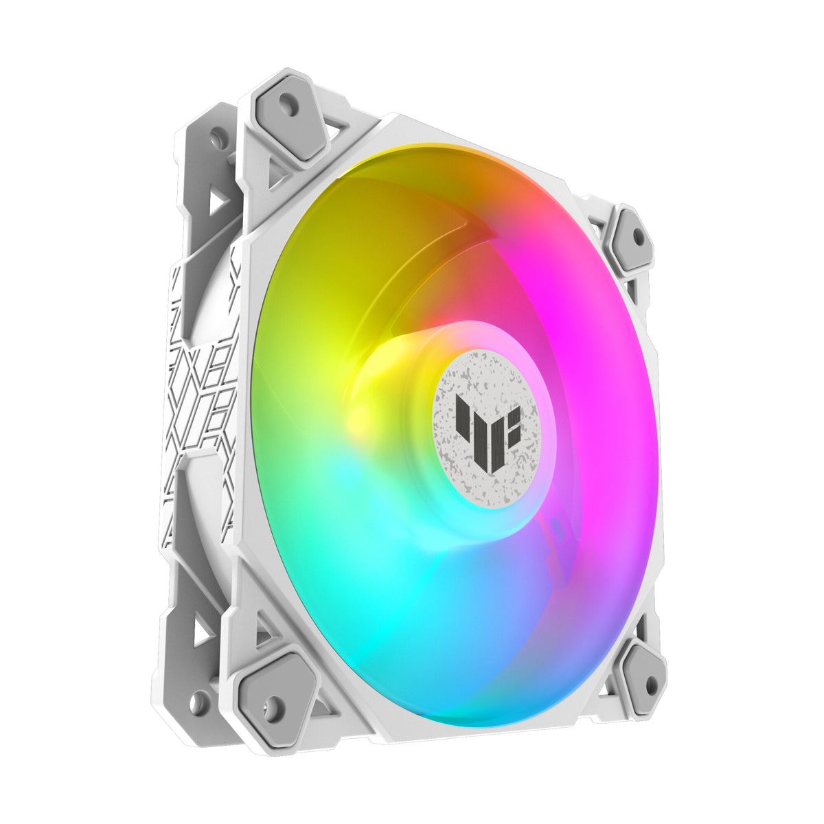 ASUS TUF GAMING TF120 ARGB - Computer Case Fan in White - 120mm