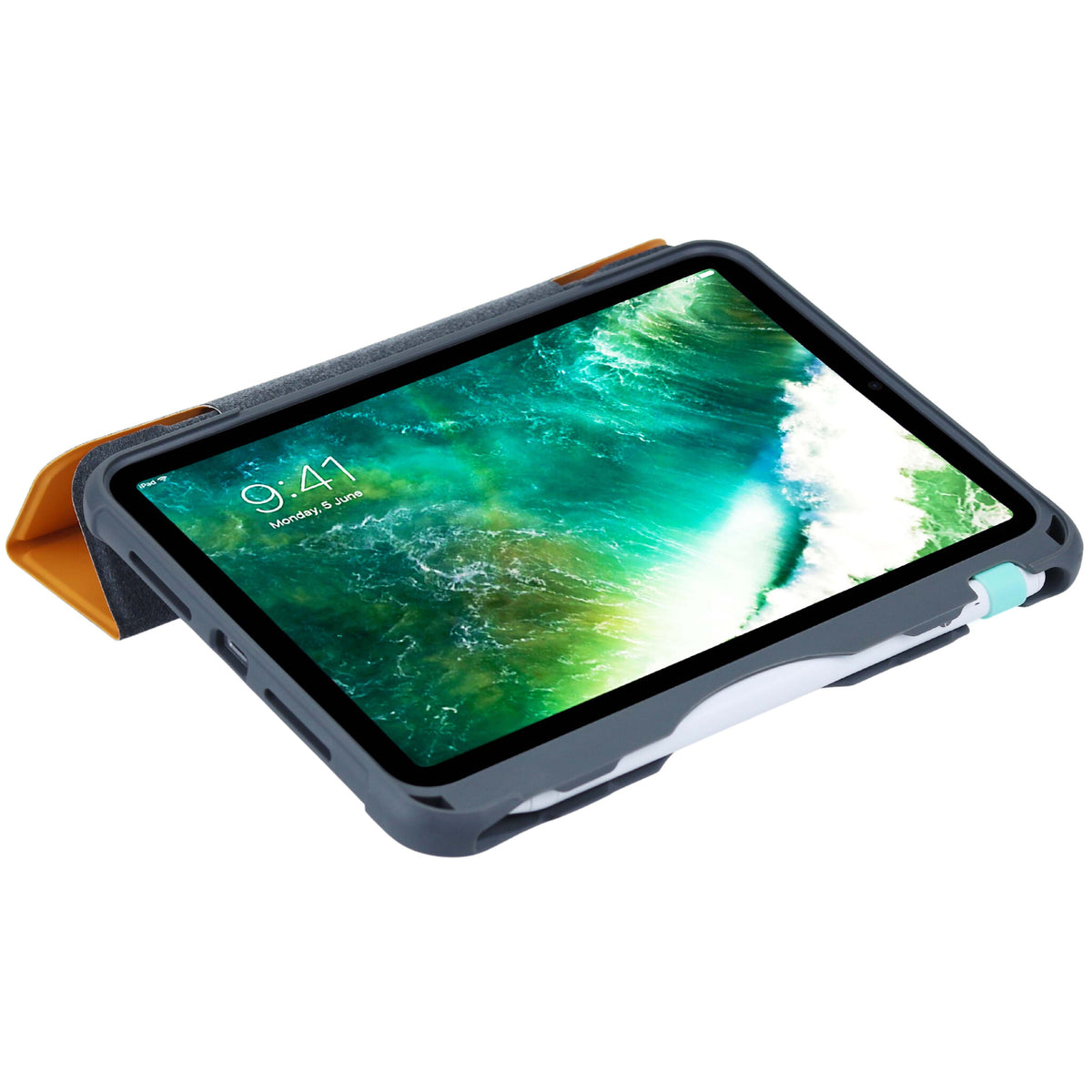 DEQSTER Rugged Case #RQ1 (2021) for 8.3&quot; iPad mini in Orange