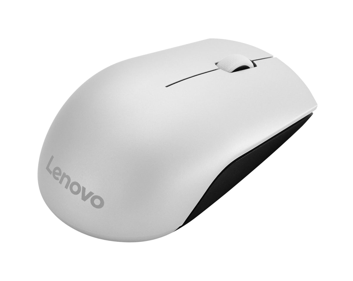 Lenovo 520 - RF Wireless Optical Mouse in Black / Platinum - 1,000 DPI