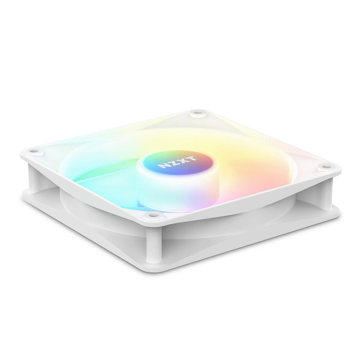 NZXT F140 RGB Core - Computer Case Fan in White - 140mm