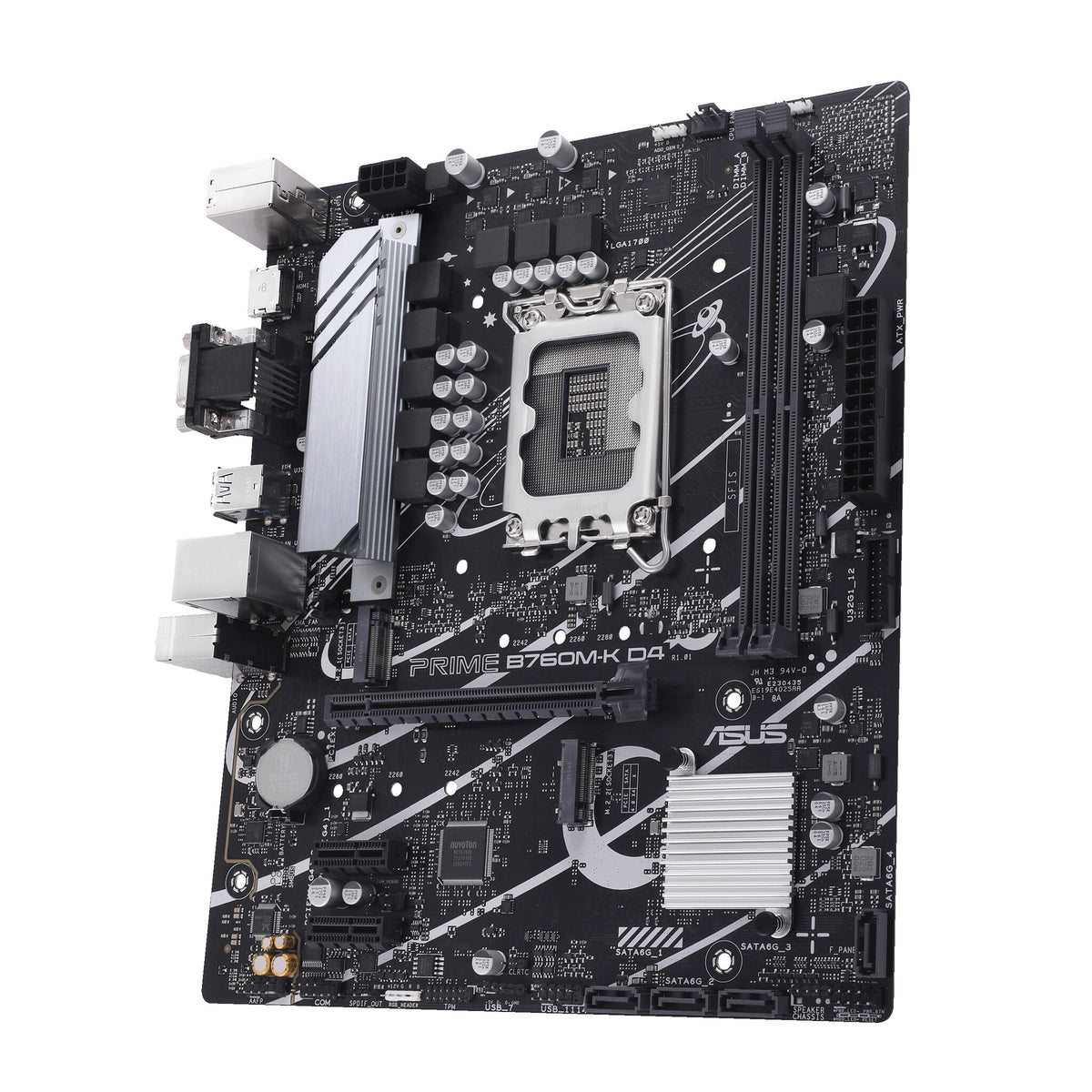 ASUS PRIME B760M-K D4 micro ATX motherboard - Intel B760 LGA 1700