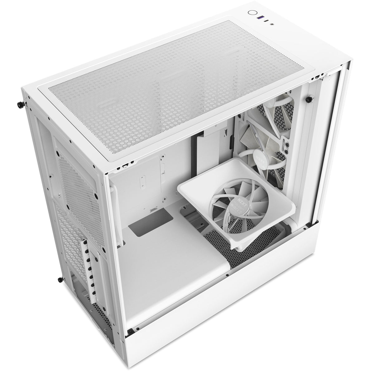 NZXT H5 Flow RGB - ATX Mid Tower Case in White