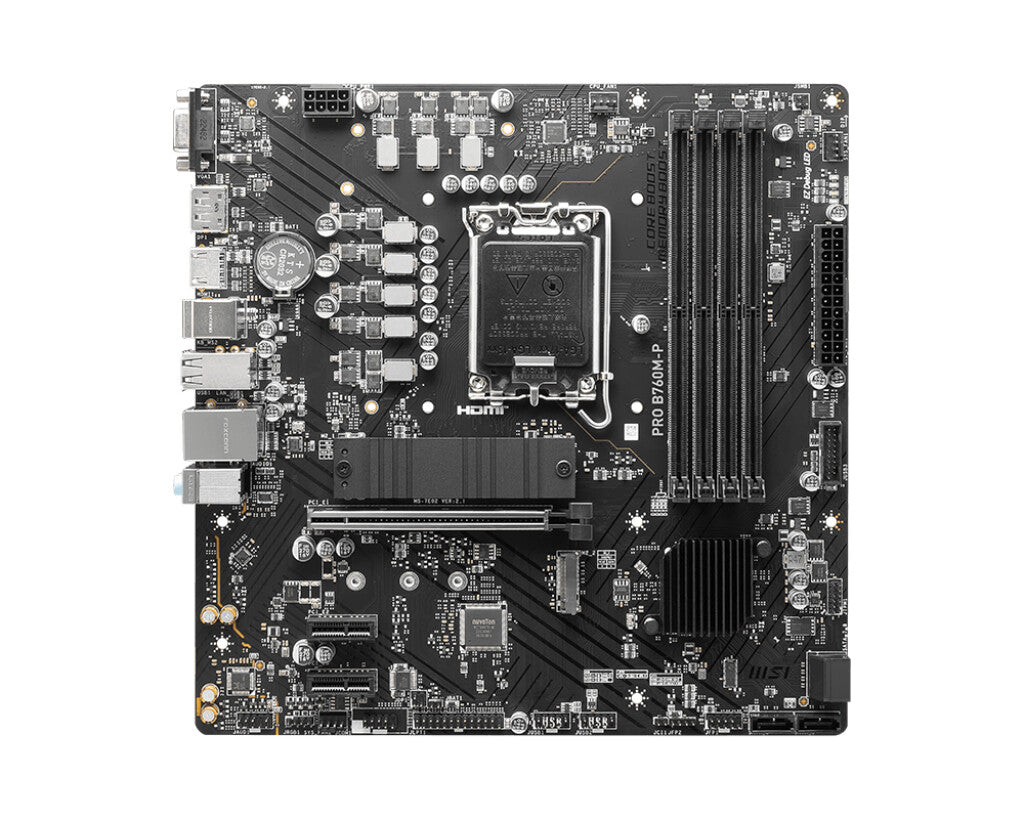 MSI PRO B760M-P micro ATX motherboard - Intel B760 LGA 1700