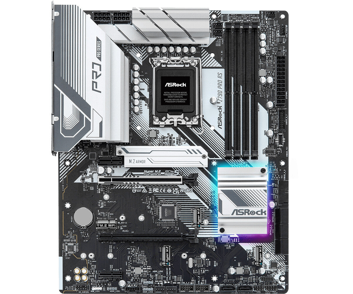 Asrock Z790 Pro RS ATX motherboard - Intel Z790 LGA 1700