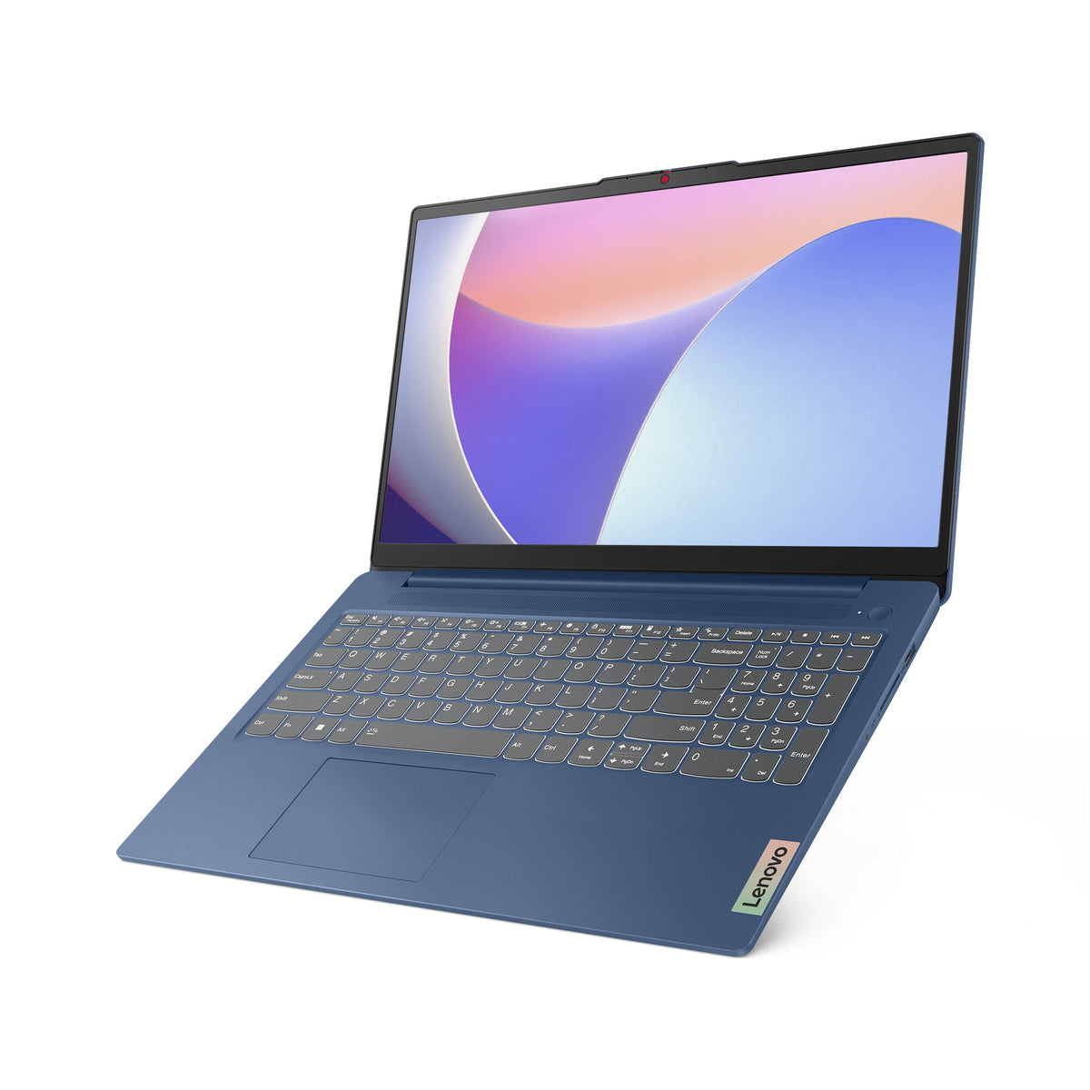 Lenovo IdeaPad Slim 3 Laptop - 39.6 cm (15.6&quot;) - Intel® Core™ i5-12450H - 8 GB LPDDR5-SDRAM - 512 GB SSD - Wi-Fi 5 - Windows 11 Home - Blue