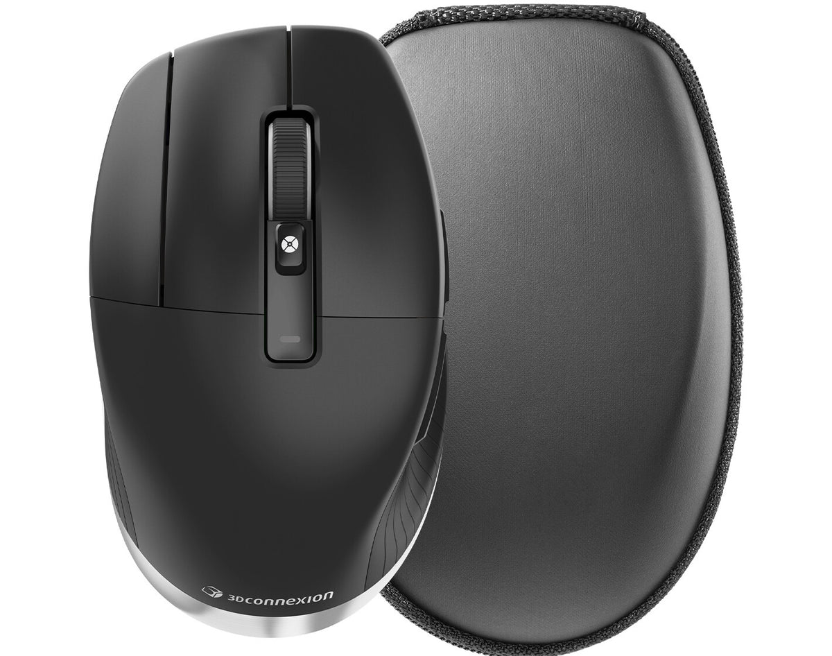 3Dconnexion 3DX-700117 - Left-hand RF Wireless + Bluetooth Optical Mouse - 7,200 DPI