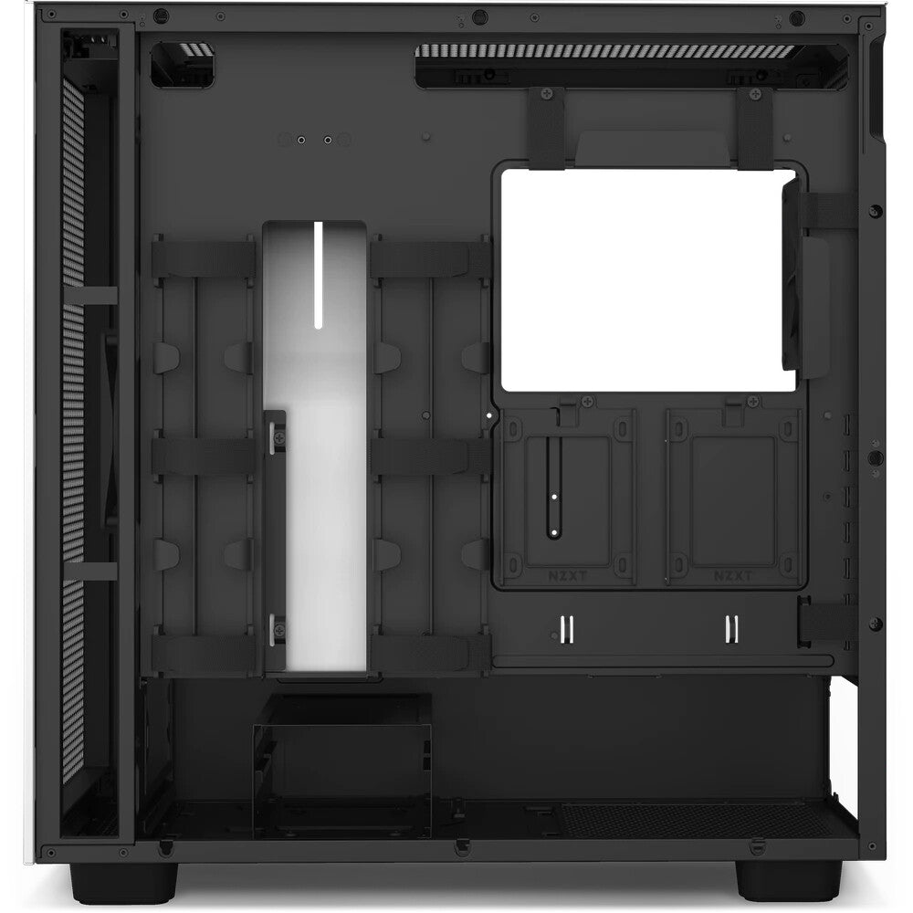 NZXT H7 Flow - ATX Mid Tower Case in Black / White