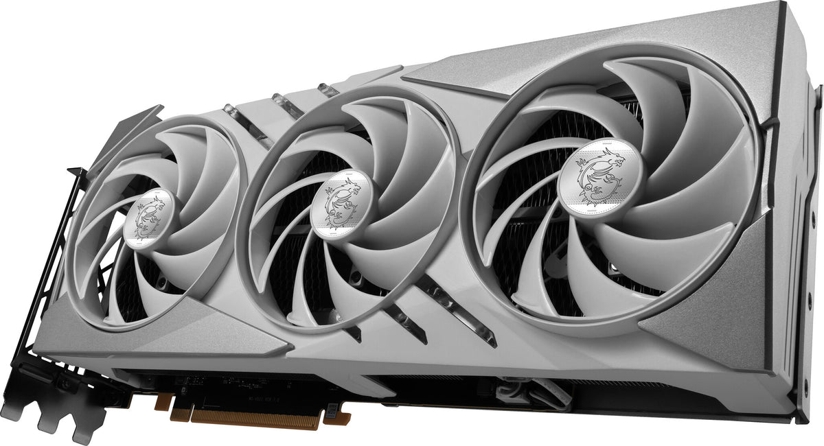 MSI GAMING X SLIM WHITE - NVIDIA 16 GB GDDR6X GeForce RTX 4080 SUPER graphics card