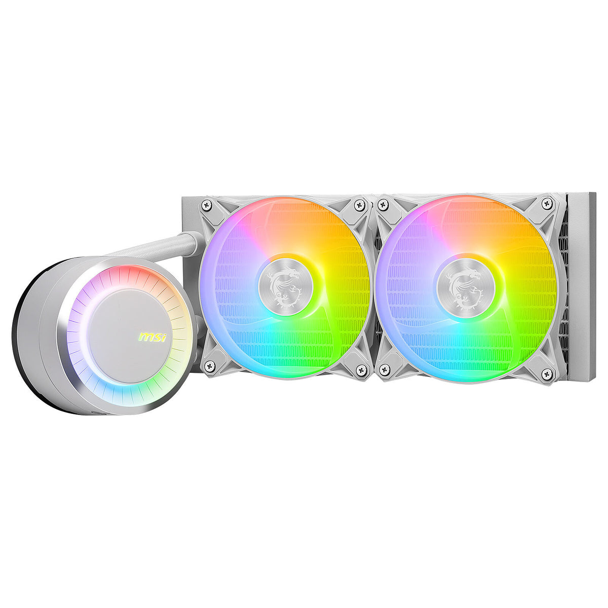 MSI MAG CORELIQUID E240 WHITE - Liquid Processor Cooler in White - 240mm