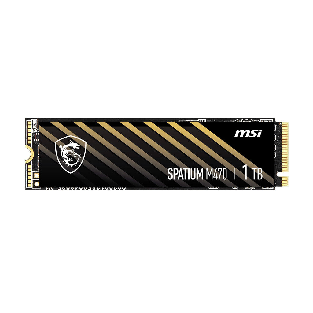 MSI SPATIUM M470 - PCIe 4.0 NVMe M.2 SSD - 1 TB