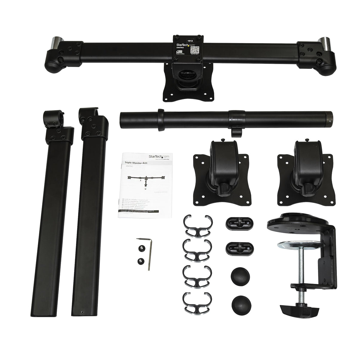 StarTech.com ARMTRIO - Desk monitor mount for 33 cm (13&quot;) to 61 cm (24&quot;)