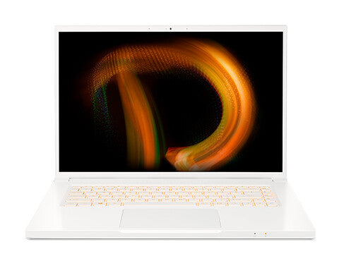 Acer ConceptD Laptop - 40.6 cm (16&quot;) - Intel® Core™ i5-11400H - 16 GB DDR4-SDRAM - 512 GB SSD - NVIDIA GeForce RTX 3050 Ti - Wi-Fi 6 - Windows 11 Home - White