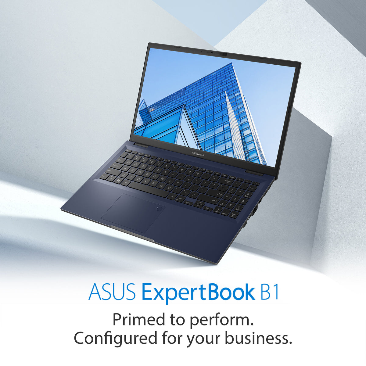 ASUS ExpertBook B1 Laptop - 39.6 cm (15.6&quot;) - Intel® Core™ i5-1235U - 8 GB DDR4-SDRAM - 256 GB SSD - Wi-Fi 6E - Windows 11 Pro - Black