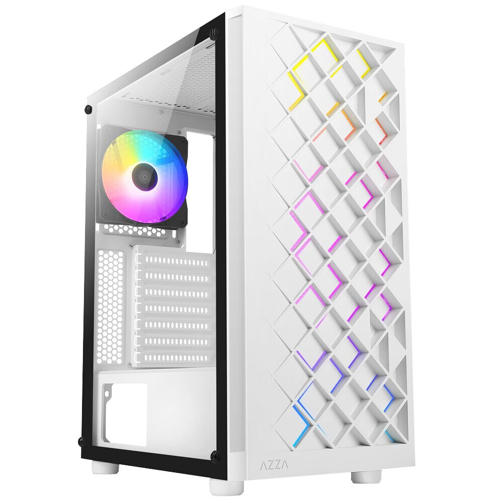 Azza Spectra - ATX Mid Tower Case in White