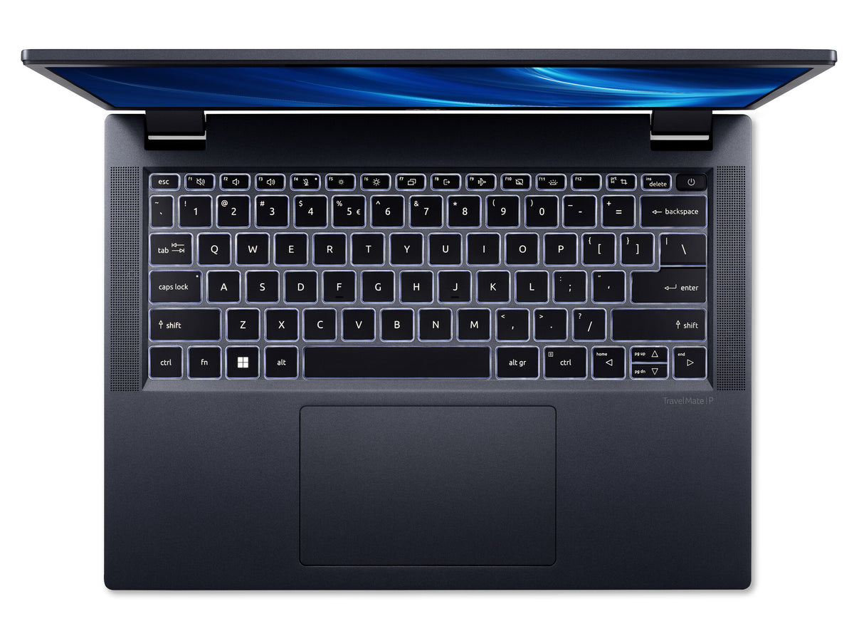 Acer TravelMate P4 TMP414-52 Laptop - 35.6 cm (14&quot;) - Intel® Core™ i5-1240P - 8 GB DDR4-SDRAM - 512 GB SSD - Wi-Fi 6E - Windows 11 Pro - Blue