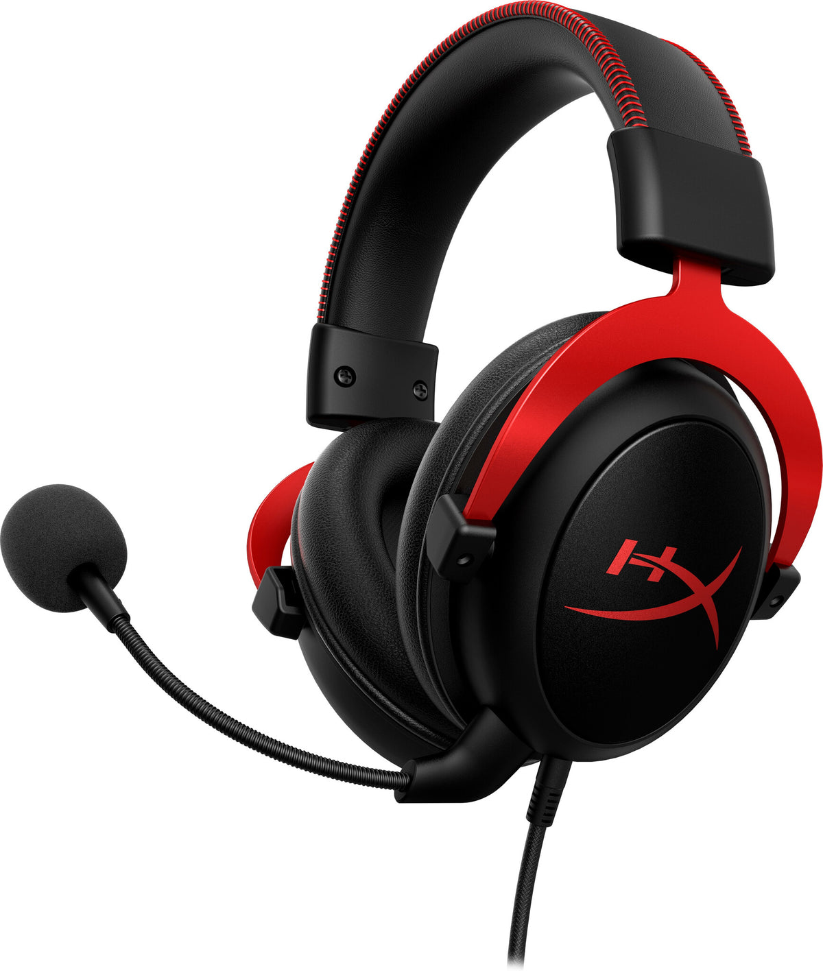 HyperX Cloud II - Wired Gaming Headset in Black / Red