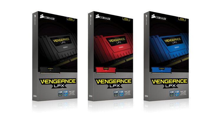 Corsair Vengeance LPX - 16GB 2 x 8 GB DDR4 2133 MHz memory module in Black