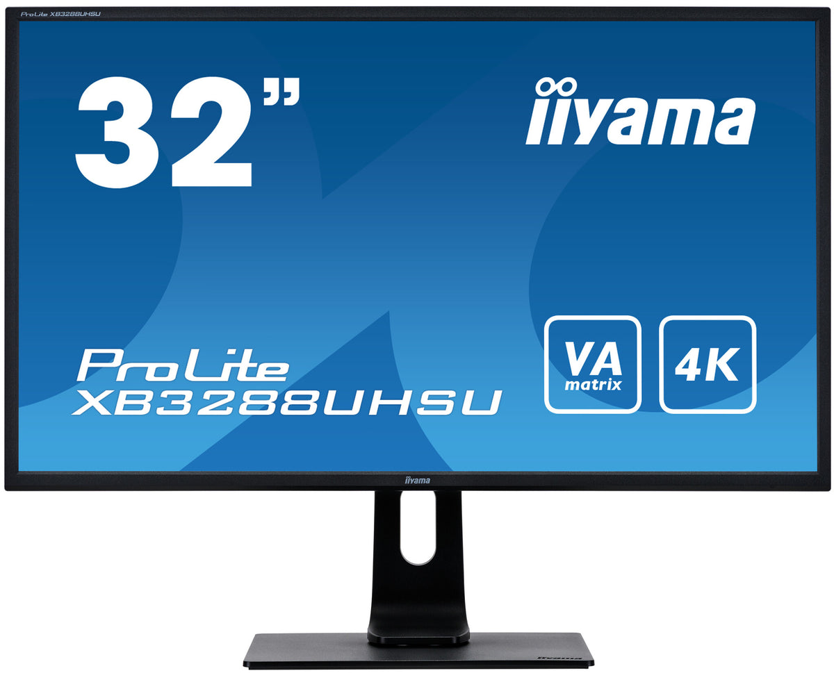 iiyama ProLite XB3288UHSU-B1 - 80 cm (31.5&quot;) - 3840 x 2160 pixels 4K UHD Monitor