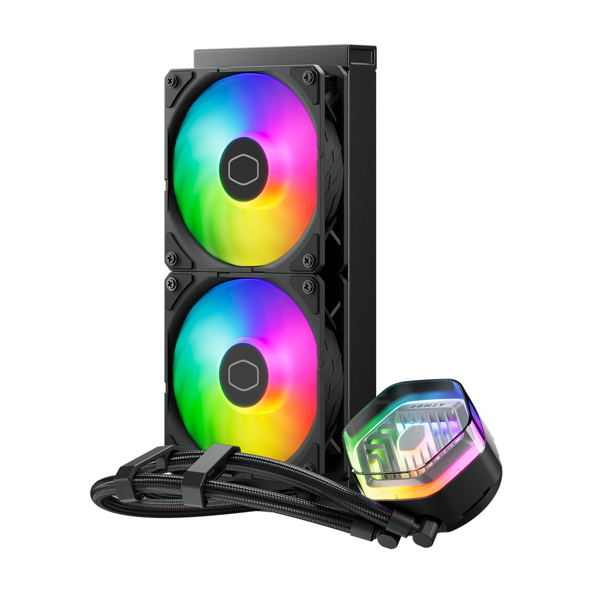 Cooler Master MasterLiquid 240 ATMOS - Liquid CPU Cooler in Black - 240mm