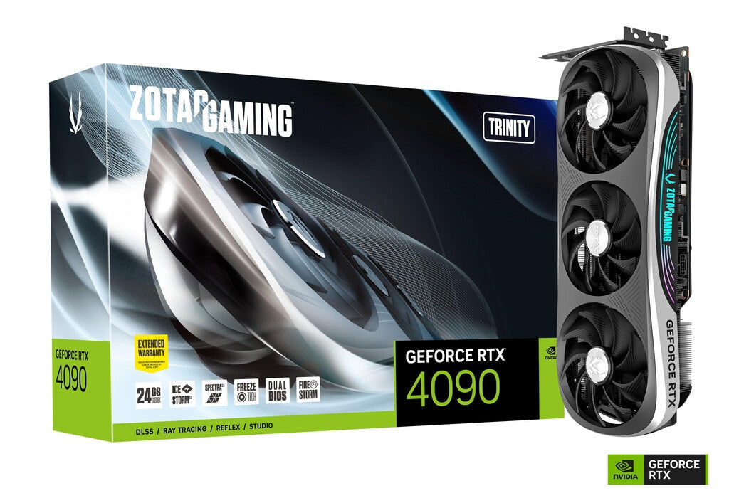 Zotac GAMING Trinity - NVIDIA 24 GB GDDR6X GeForce RTX 4090 graphics card