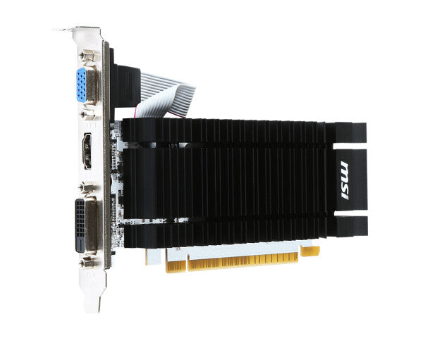 MSI Low Profile - NVIDIA 2 GB GDDR3 GeForce GT 730 graphics card