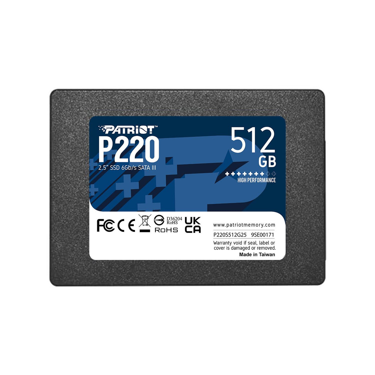 Patriot Memory P220 512GB 2.5&quot; Serial ATA III