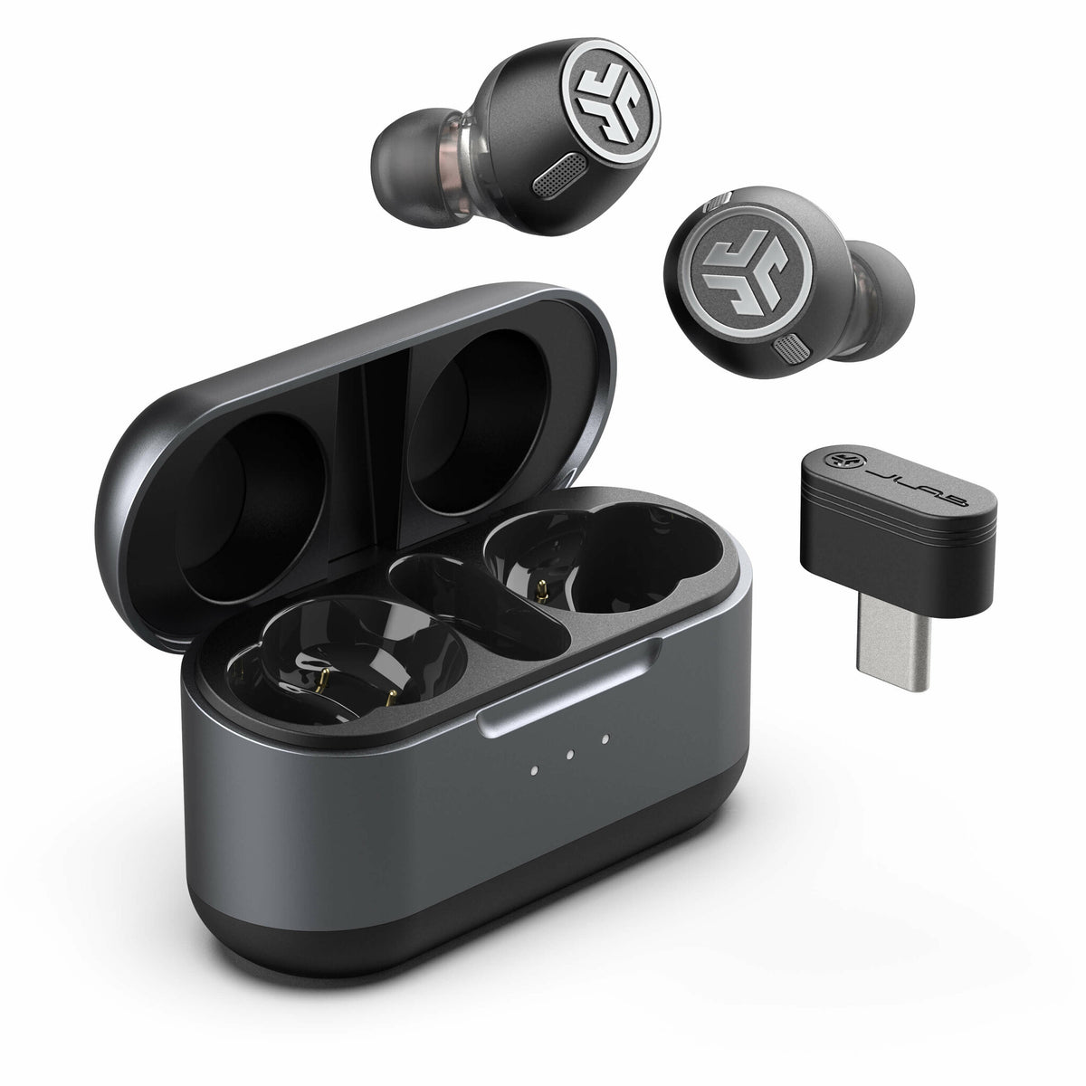 JLab Epic Lab Edition - True Wireless Stereo (TWS) In-ear Bluetooth Earbuds in Black