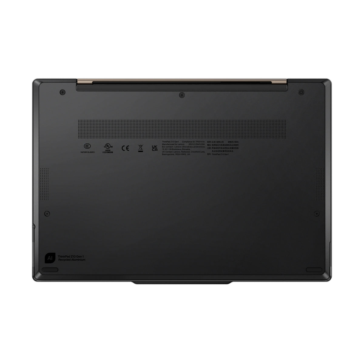 Lenovo ThinkPad Z13 Gen 1 Laptop - 33.8 cm (13.3&quot;) - Touchscreen - AMD Ryzen™ 7 PRO 6850U - 16 GB LPDDR5-SDRAM - 512 GB SSD - Wi-Fi 6E - Windows 11 Pro - Black / Bronze