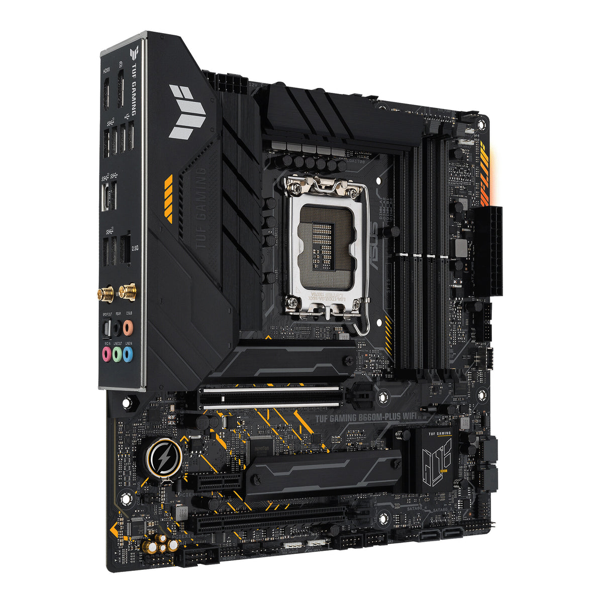 ASUS TUF GAMING B660M-PLUS WIFI micro ATX motherboard - Intel B660 LGA 1700