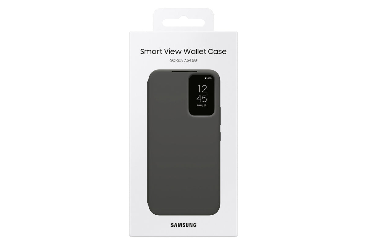 Samsung Smart View Wallet Case for Galaxy A54 in Black