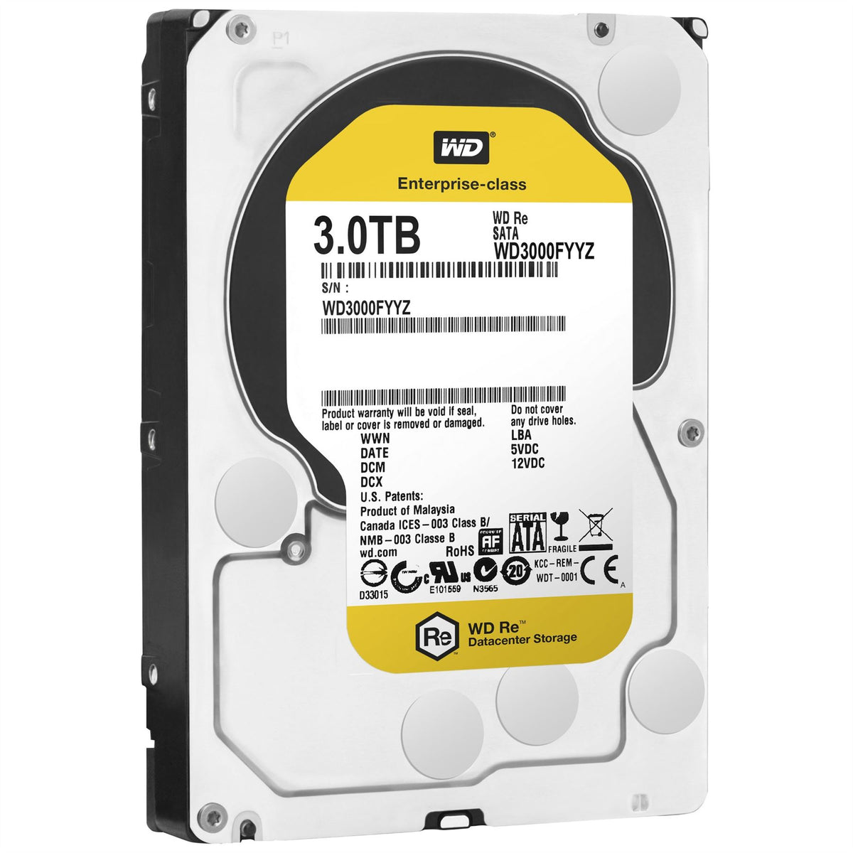 Western Digital RE 3TB 3.5&quot; Serial ATA III