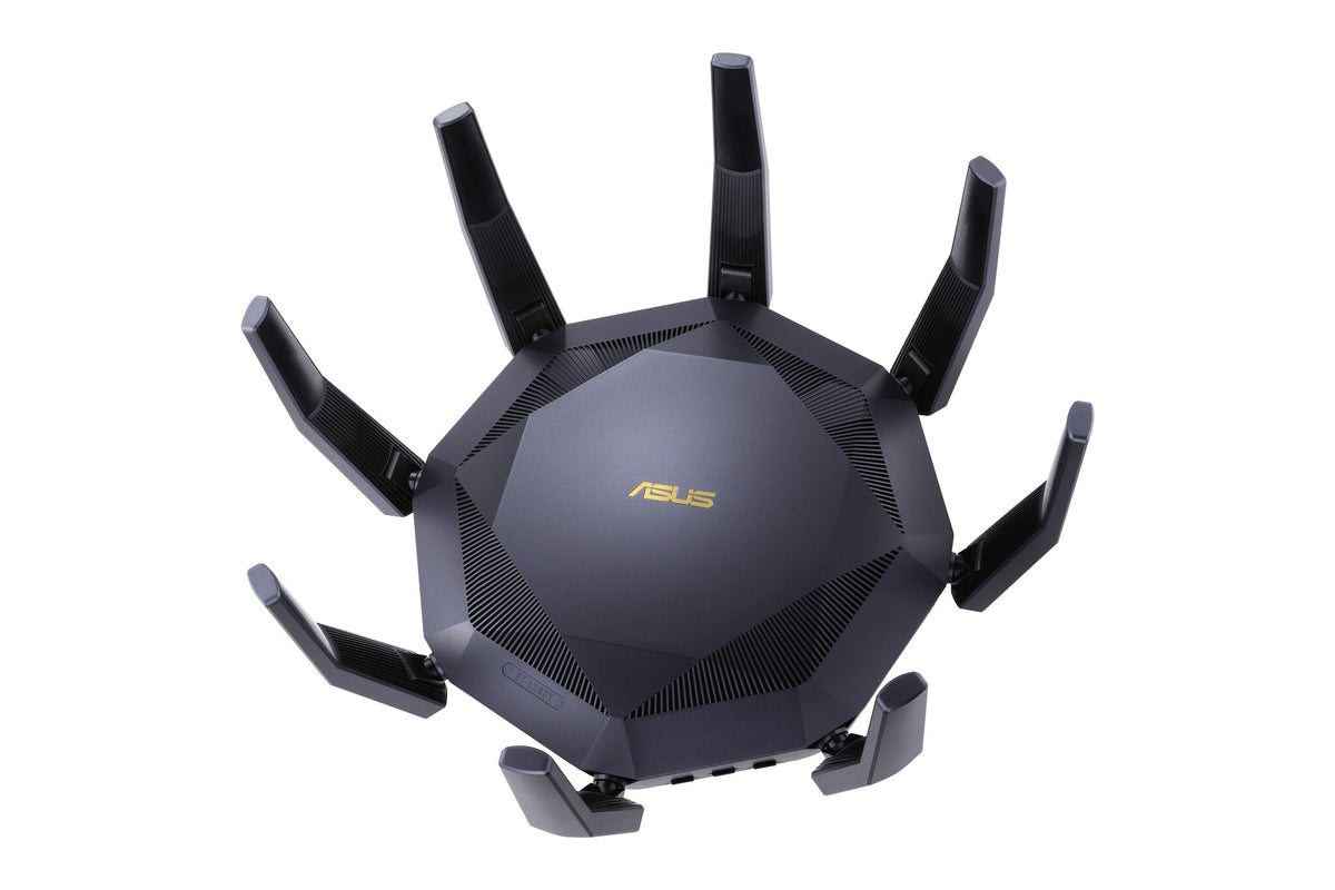 ASUS RT-AX89X AX6000 AiMesh - Ethernet Dual-band (2.4 GHz / 5 GHz) wireless router in Black