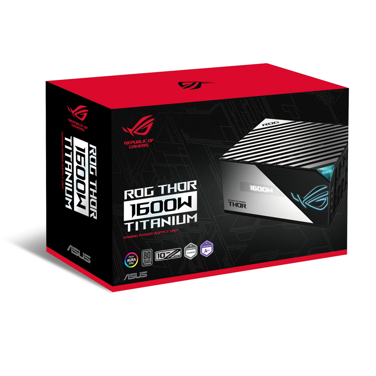 ASUS ROG THOR - 1600W 80+ Titanium Fully Modular Power Supply Unit