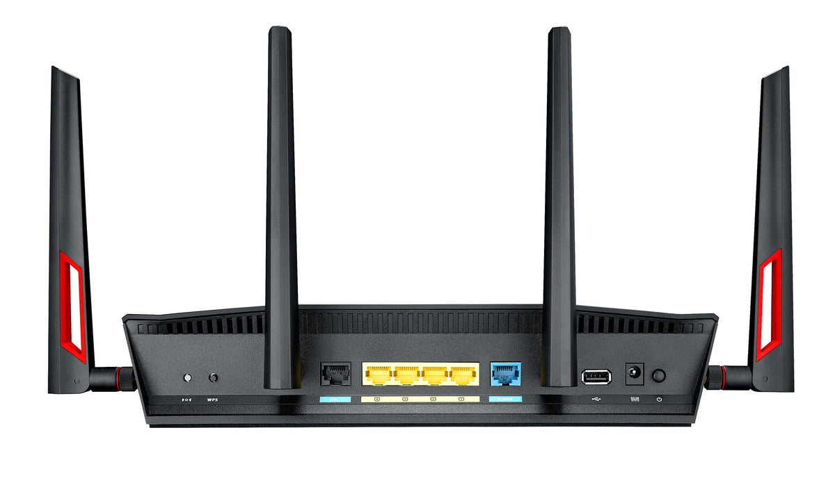 ASUS DSL-AC88U - Gigabit Ethernet Dual-band (2.4 GHz / 5 GHz) wireless router in Black