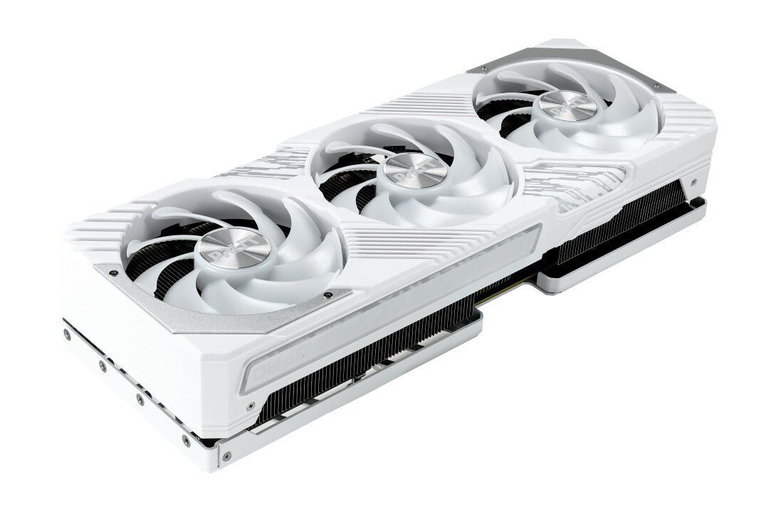 Palit GAMINGPRO White OC - NVIDIA 16 GB GDDR6X GeForce RTX 4070 SUPER graphics card