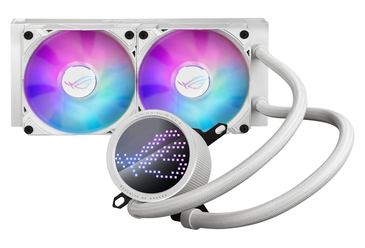 ASUS ROG Ryuo III 240 ARGB &quot;White Edition&quot; - Liquid Processor Cooling Kit - 240mm